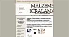 Desktop Screenshot of kasikkiralama.com